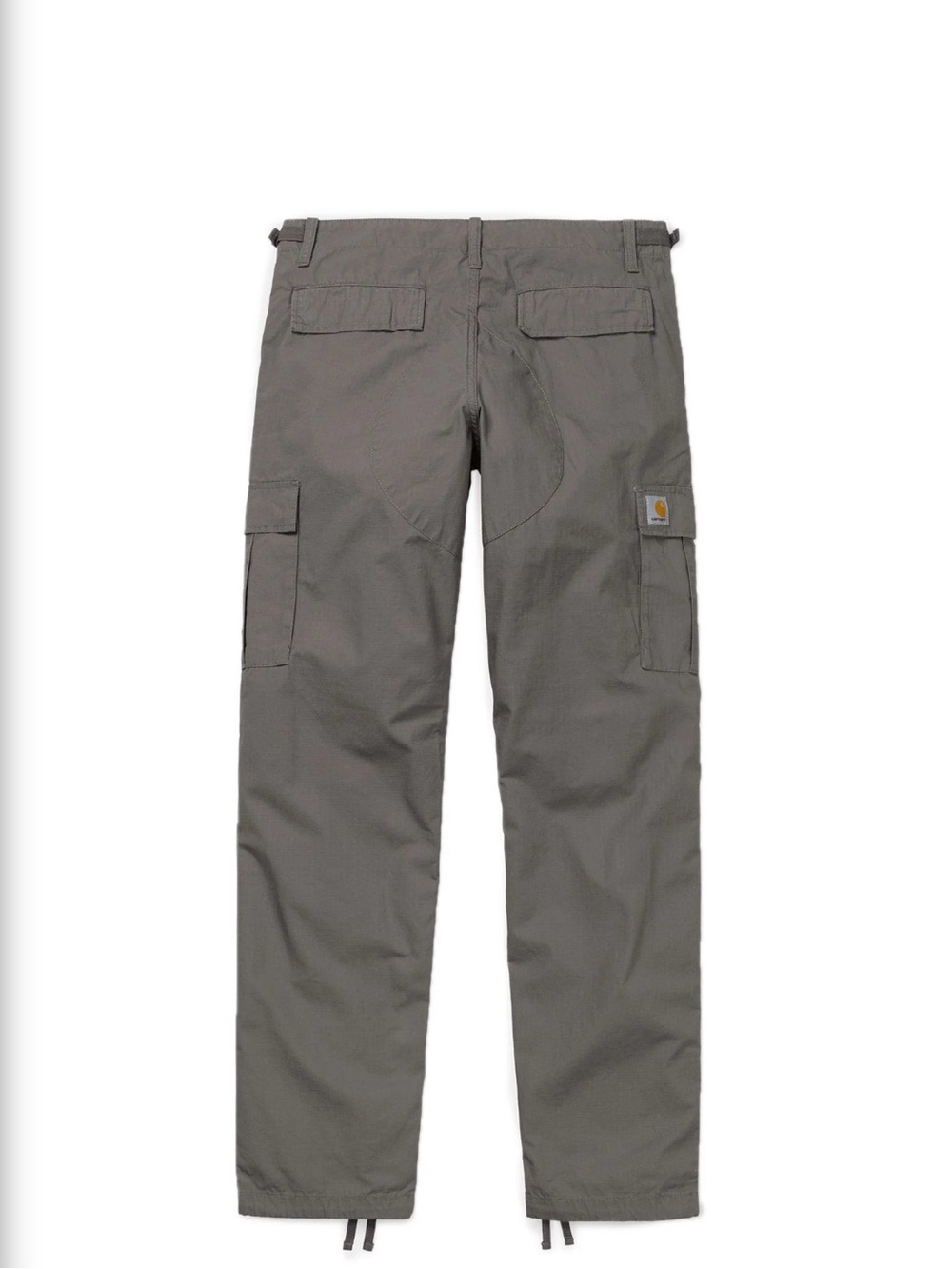 CARHARTT WIP MENS AVIATION PANTS Baggy Straight Fit Cargo 30x32 Grey Adjustable